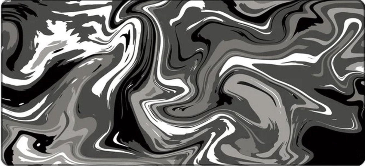 Grey Bevel Muismat - 900 x 400 x 3 mm - Antislip