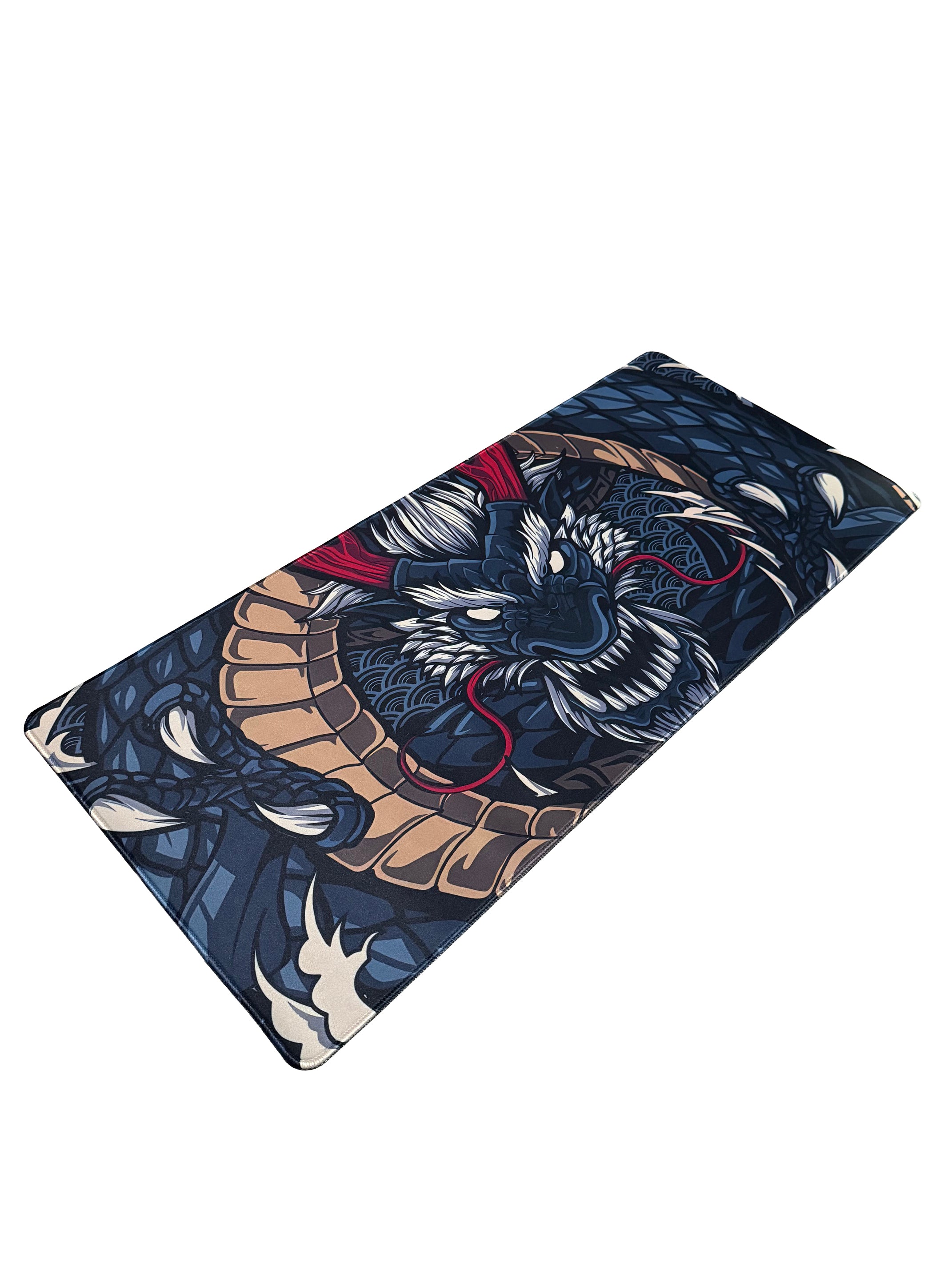 Eclipse Dragon Donker Blauw Muismat - 900 x 400 x 3 mm - Antislip