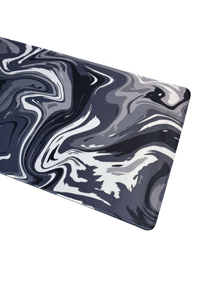 XXL muismat met abstract grijs design en glad oppervlak – Grey Bevel stijl