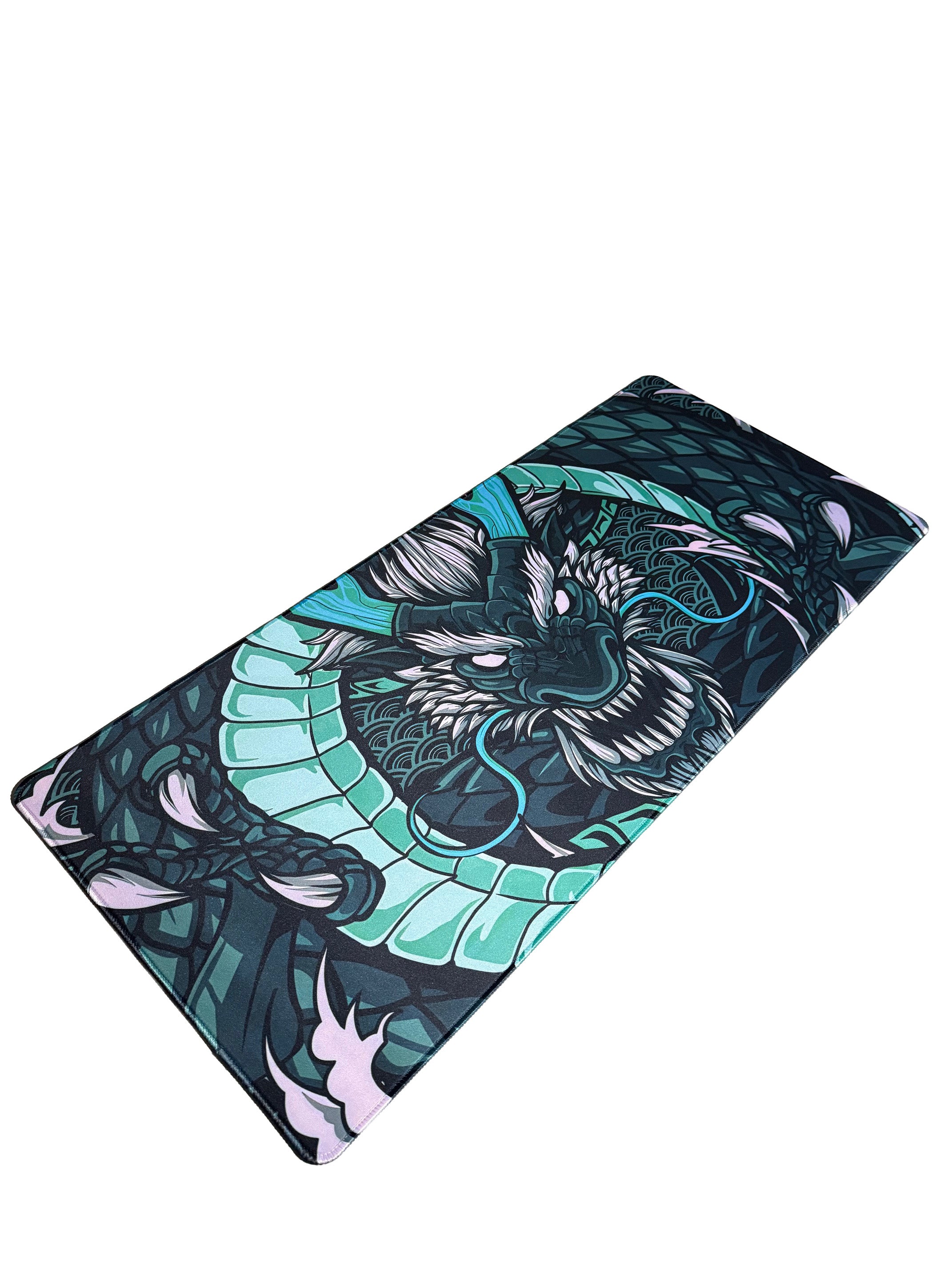 Eclipse Dragon Groen Muismat xxl - 900 x 400 x 3 mm - Antislip