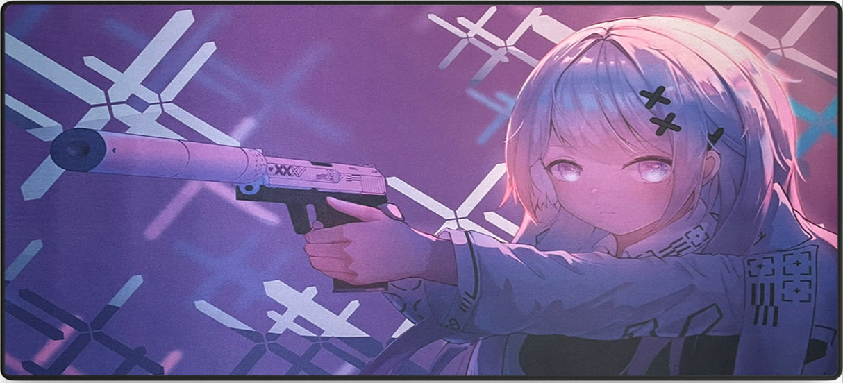 Violet Viper Muismat xxl - Gaming - 900 x 400 x 3 mm - Antislip