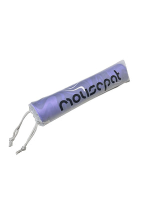 Paarse marmer muismat met vloeiende patronen – chique bureauaccessoire voor werk en gaming