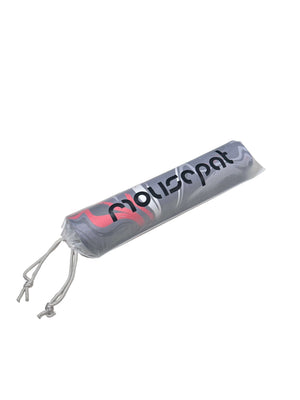 Stijlvolle bureaumat met rood-grijze marmerlook – geschikt voor kantoor en gaming