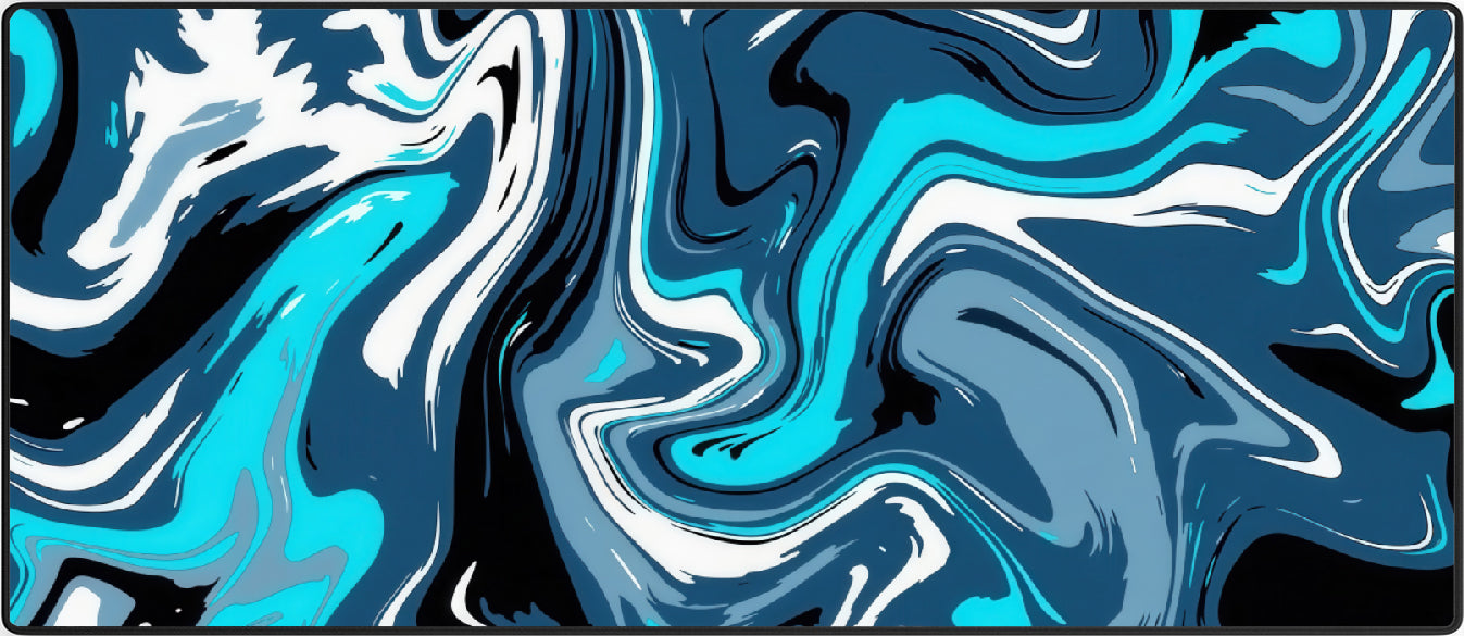 Blue Bevel Mousepad XXL