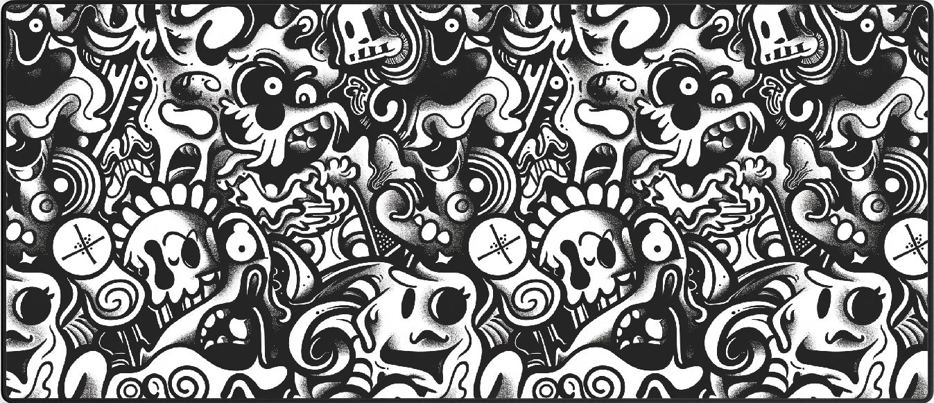Doodle Apocalypse Mousepad XXL