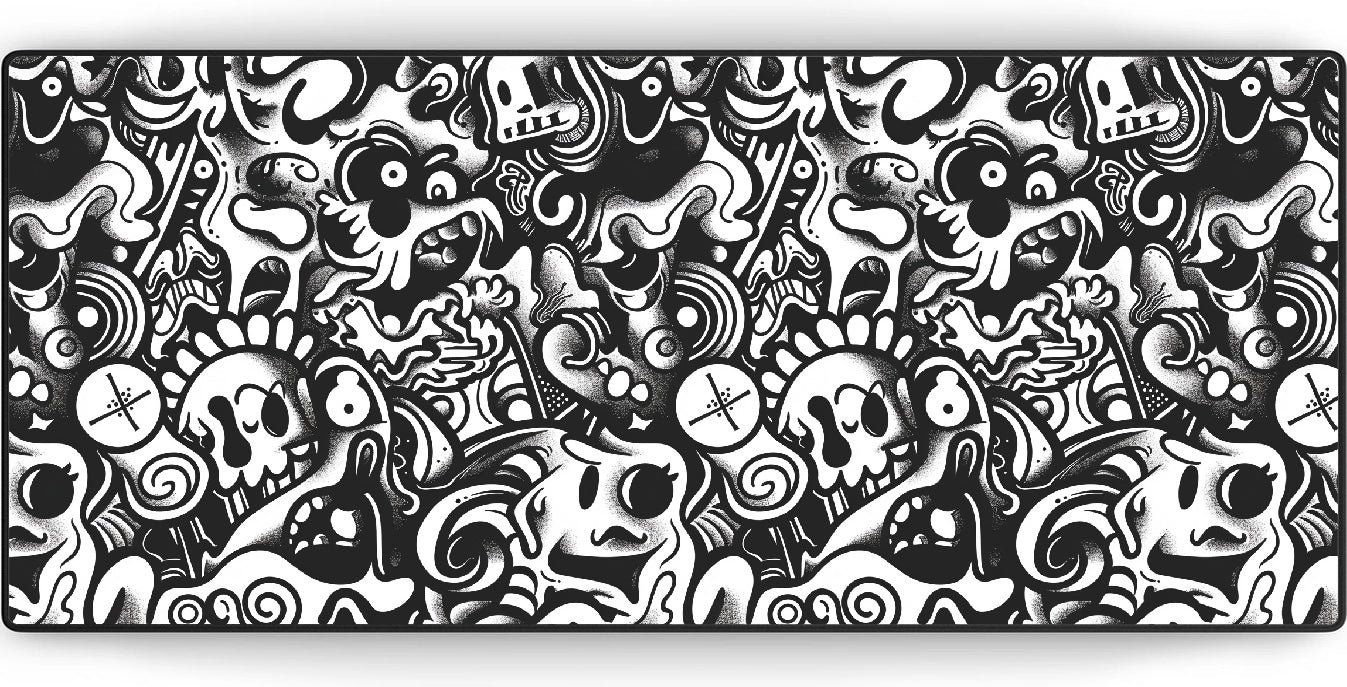 Doodle Apocalypse Mousepad XXL