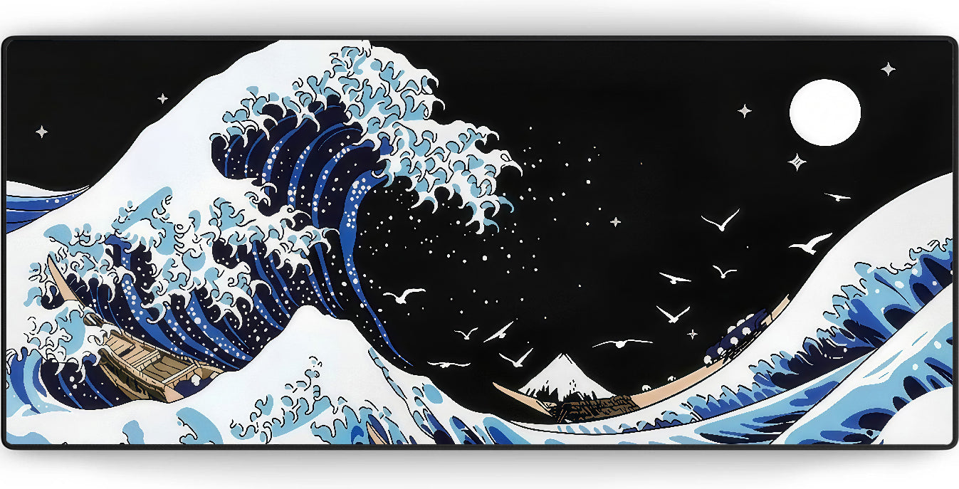 Kanagawa Wave Mousepad XXL