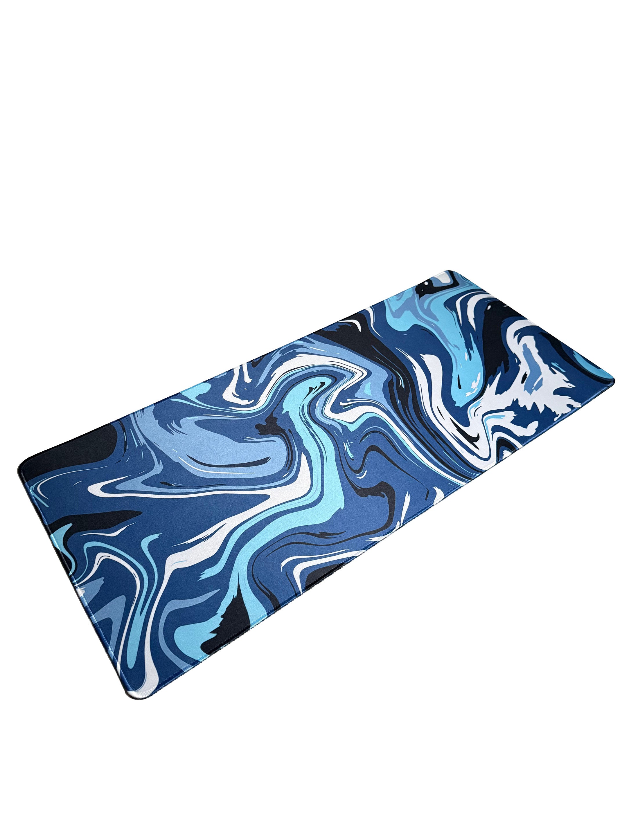 Blue Bevel Muismat - 900 x 400 x 3 mm - Antislip