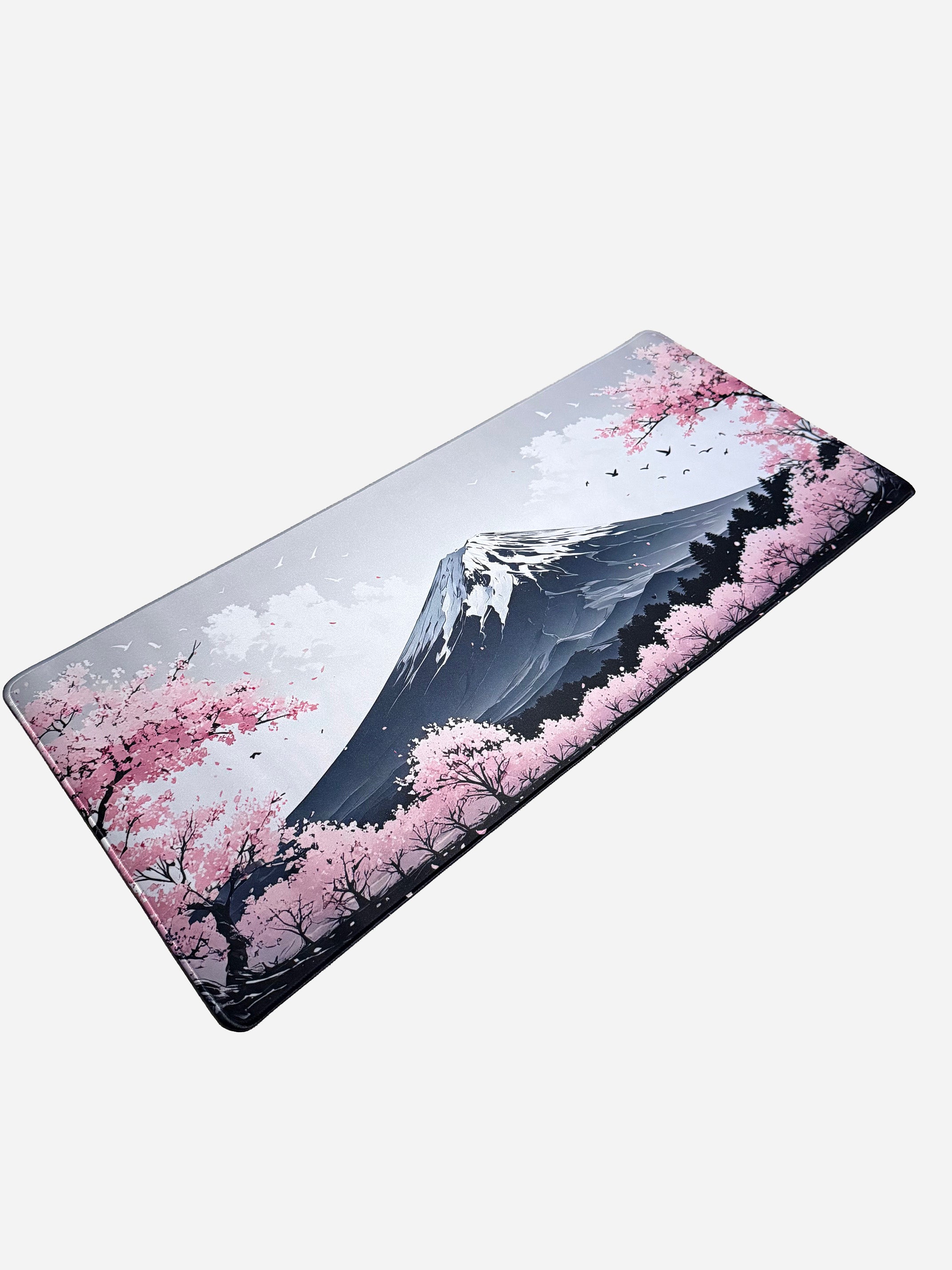 Fuji Blossom Pink Mousepad XXL