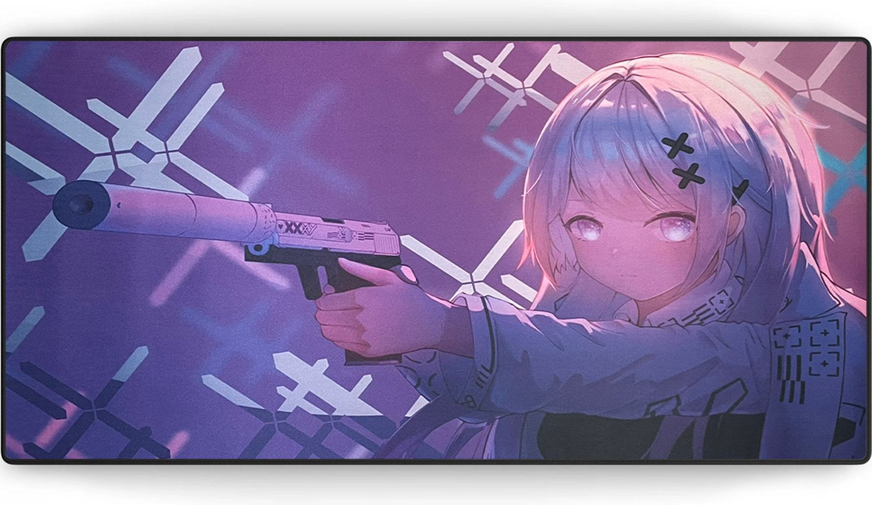 Violet Viper Muismat xxl - Gaming - 900 x 400 x 3 mm - Antislip