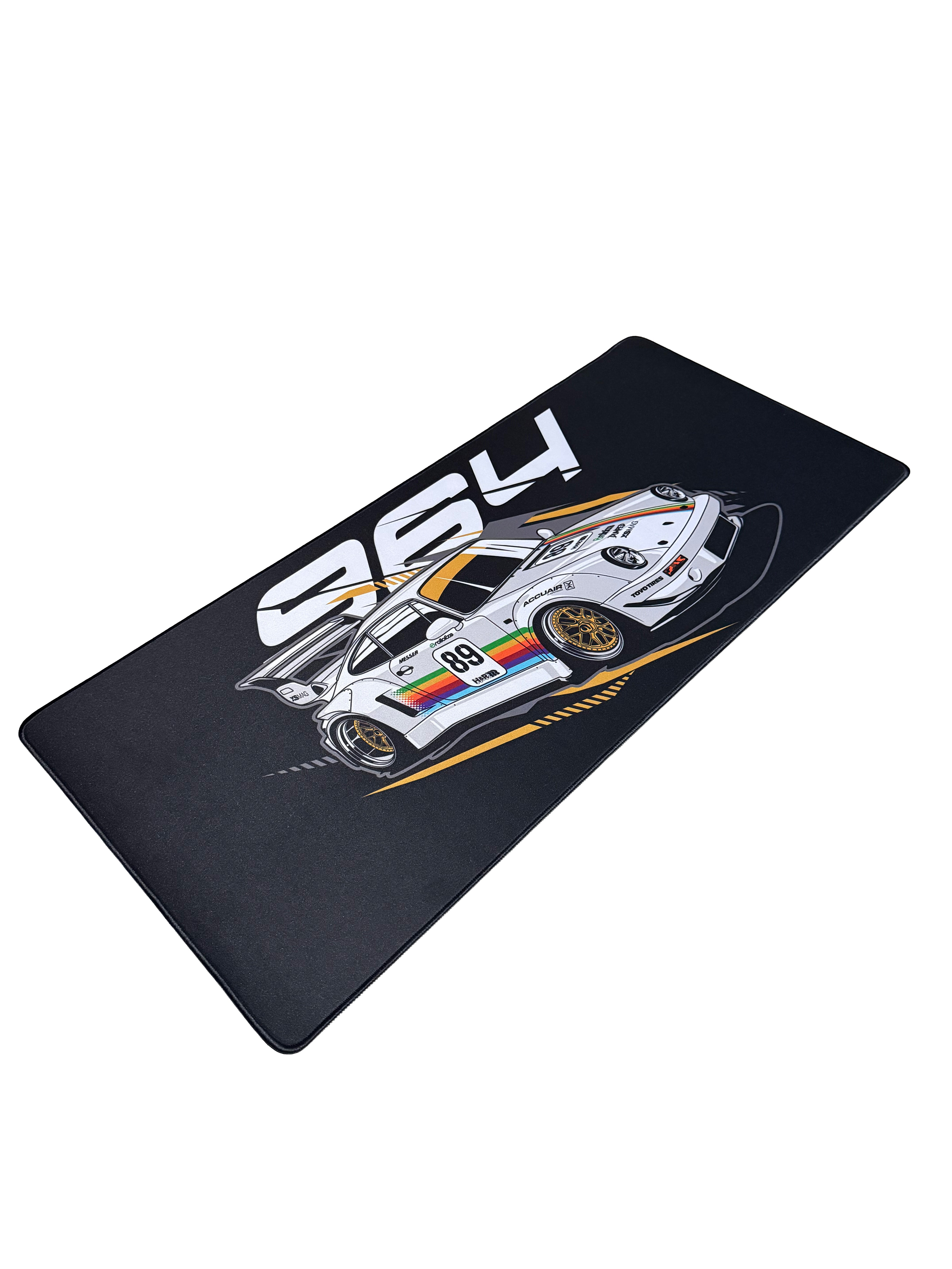 Retro Racer Muismat xxl - Gaming - 900 x 400 x 3 mm - Antislip